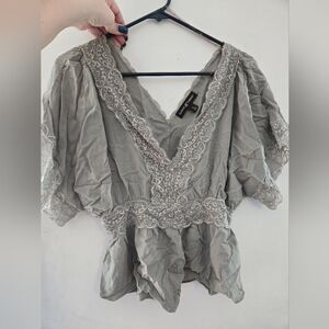Almost Famous Babydoll Blouse